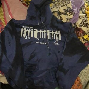 Tie dye Fall Out Boy hoodie